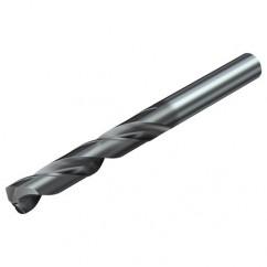 460.1-1349-061A0-XM Grade GC34 17/32 Dia. (5xD) CoroDrill 460 Solid Carbide Drill - Caliber Tooling