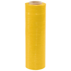 Cast Hand Stretch Film, 18″ x 80 Gauge x 1500', Yellow, 4/Case