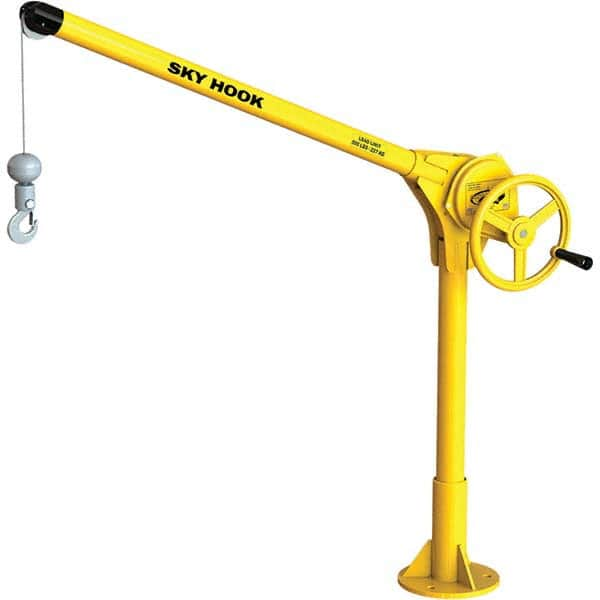 Sky Hook - 500 Lb Steel Lifting Hook Crane - Caliber Tooling