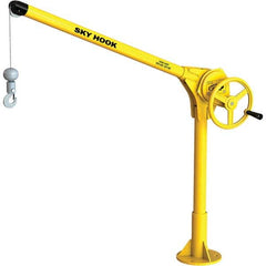 Sky Hook - 500 Lb Steel Lifting Hook Crane - Caliber Tooling