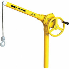 Sky Hook - 250 Lb Steel Lifting Hook Crane - Caliber Tooling