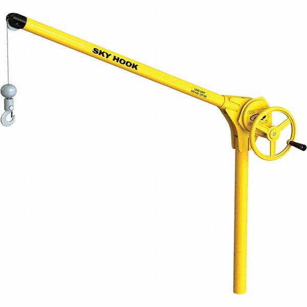 Sky Hook - 500 Lb Steel Lifting Hook Crane - Caliber Tooling