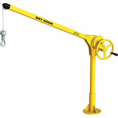 Sky Hook - 500 Lb Steel Lifting Hook Crane - Caliber Tooling