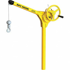 Sky Hook - 500 Lb Steel Lifting Hook Crane - Caliber Tooling