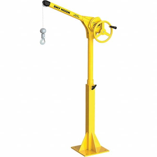 Sky Hook - 500 Lb Steel Lifting Hook Crane - Caliber Tooling