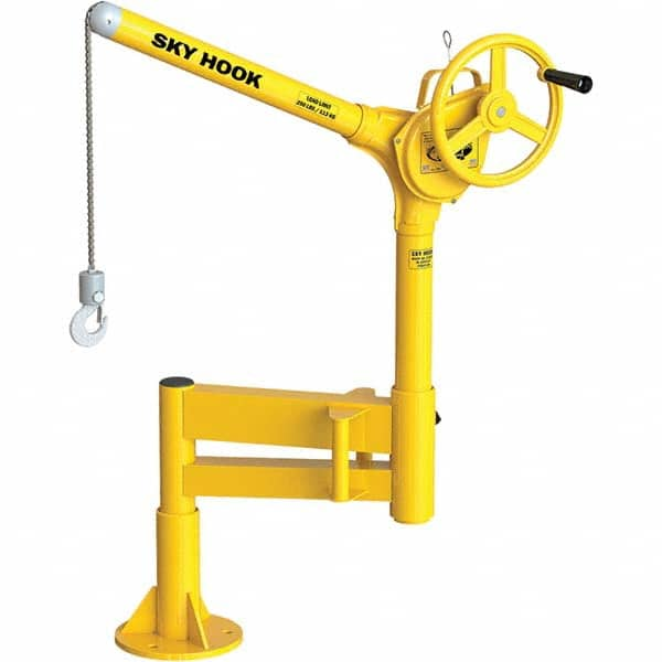 Sky Hook - 500 Lb Steel Lifting Hook Crane - Caliber Tooling