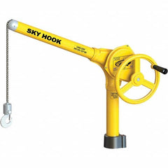 Sky Hook - 500 Lb Steel Lifting Hook Crane - Caliber Tooling