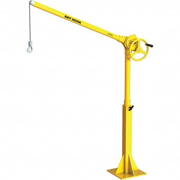 Sky Hook - 500 Lb Steel Lifting Hook Crane - Caliber Tooling