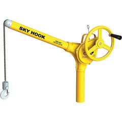 Sky Hook - 500 Lb Steel Lifting Hook Crane - Caliber Tooling