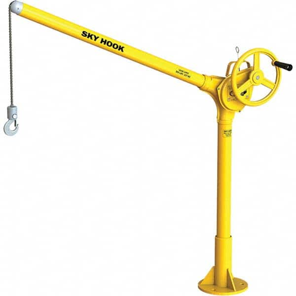 Sky Hook - 500 Lb Steel Lifting Hook Crane - Caliber Tooling