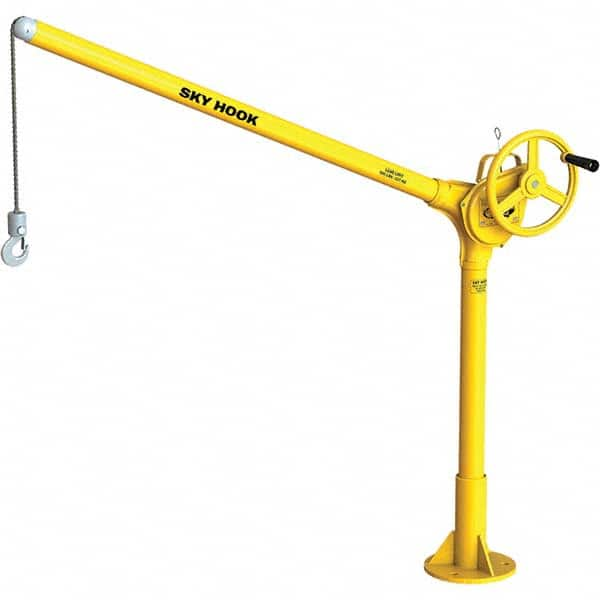 Sky Hook - 500 Lb Steel Lifting Hook Crane - Caliber Tooling