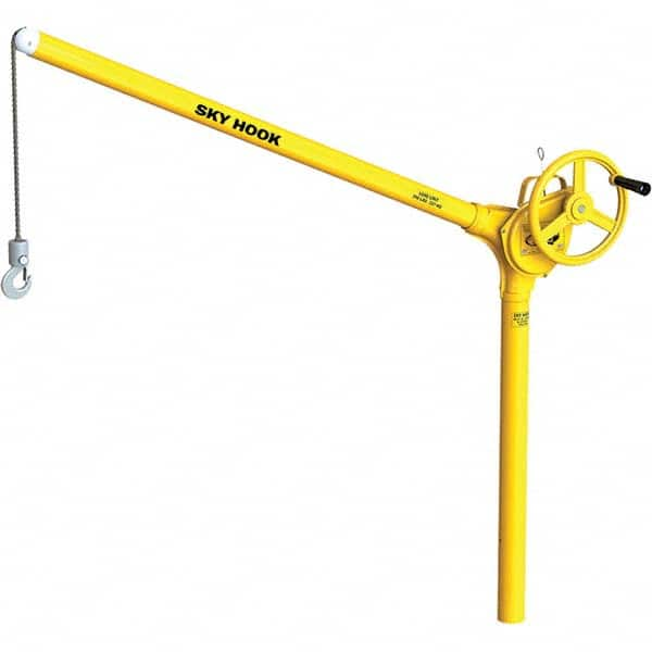 Sky Hook - 500 Lb Steel Lifting Hook Crane - Caliber Tooling