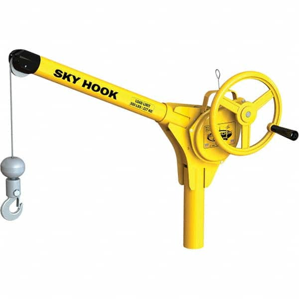 Sky Hook - 500 Lb Steel Lifting Hook Crane - Caliber Tooling