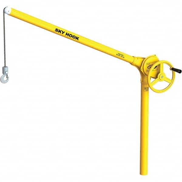 Sky Hook - 500 Lb Steel Lifting Hook Crane - Caliber Tooling