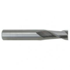 .007 TuffCut GP Standard Length 2 Fl Center Cutting End Mill - Caliber Tooling