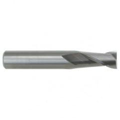 3/16 TuffCut GP Std. Lgth. 2 Fl TiN Coated Center Cutting End Mill - Caliber Tooling