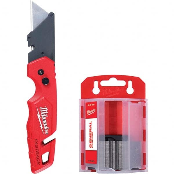 Milwaukee Tool - Utility Knives, Snap Blades & Box Cutters Type: Utility Knife Blade Type: Springback - Caliber Tooling