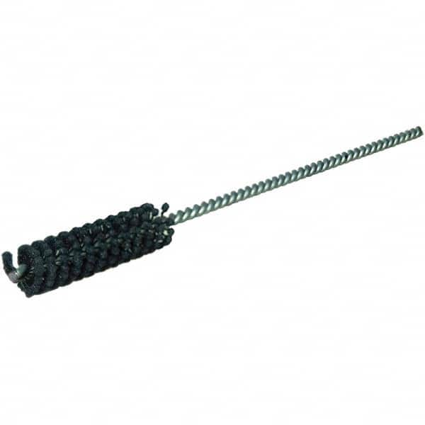 Weiler - 0.551" to 14mm Bore Diam, 180 Grit, Silicon Carbide Flexible Hone - Caliber Tooling