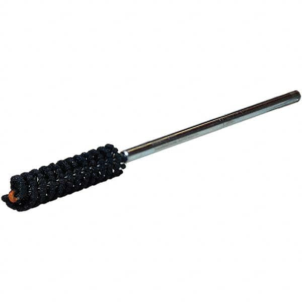 Weiler - 0.552" to 14mm Bore Diam, 240 Grit, Silicon Carbide Flexible Hone - Caliber Tooling