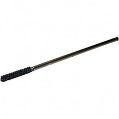 Weiler - 0.217" to 5.5mm Bore Diam, 240 Grit, Silicon Carbide Flexible Hone - Caliber Tooling