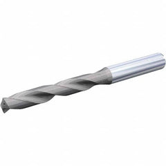 Screw Machine Length Drill Bit: 0.315″ Dia, 140 °, Solid Carbide AlTiN & TiN Finish, Right Hand Cut, Spiral Flute, Straight-Cylindrical Shank, Series HPX