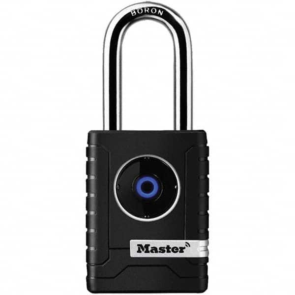 Master Lock - Padlocks Keyed: Blue Tooth Shackle Clearance: 2 (Inch) - Caliber Tooling