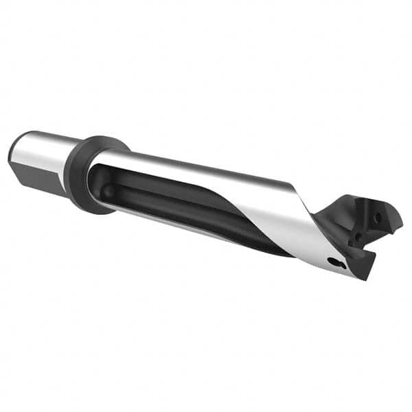 Allied Machine and Engineering - 24mm to 26mm Diam 5xD 129.9mm Max Depth Straight Flute Spade Drill - Caliber Tooling