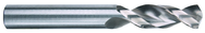 25/64 Dia. x 3-1/4 OAL - High Speed Steel-135° Split Point-Parabolic Screw Machine Drill - Caliber Tooling