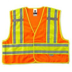 8245PSV S/M ORG PUBLIC SAFETY VEST - Caliber Tooling