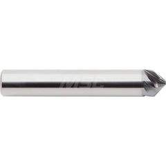 M.A. Ford - Chamfer Mills; Cutter Head Diameter (mm): 12.00 ; Included Angle A: 90 ; Chamfer Mill Material: Solid Carbide ; Chamfer Mill Finish/Coating: AlCrN ; Overall Length (mm): 83.00 ; Shank Diameter (mm): 12.00 - Exact Industrial Supply