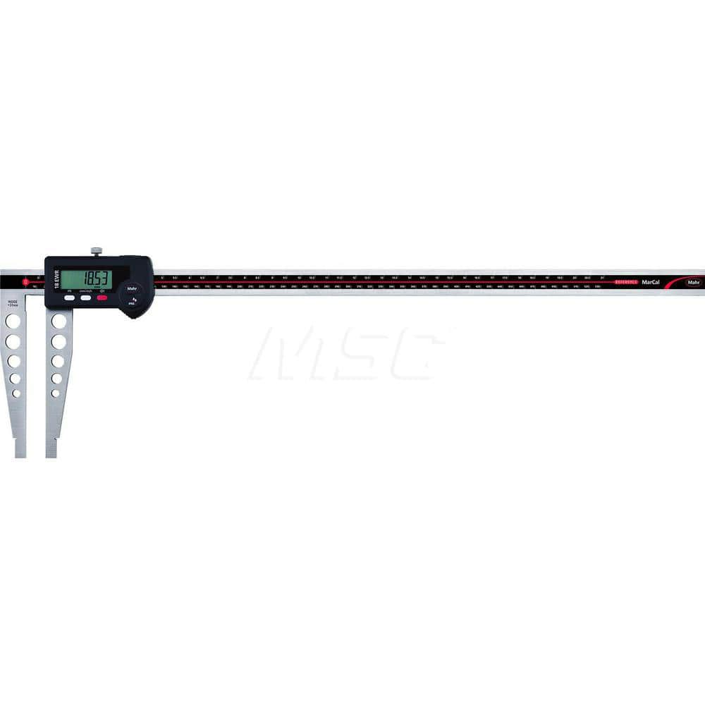 Mahr - Electronic Calipers; Minimum Measurement (mm): 0.00 ; Minimum Measurement (Decimal Inch): 0.0000 ; Maximum Measurement (Decimal Inch): 12 ; Maximum Measurement (mm): 300.00 ; Accuracy Plus/Minus (Decimal Inch): 0.0010 ; Accuracy Plus/Minus (mm): 0 - Exact Industrial Supply