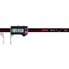 Mahr - Electronic Calipers; Minimum Measurement (mm): 10.00 ; Minimum Measurement (Decimal Inch): 0.4000 ; Maximum Measurement (Decimal Inch): 6 ; Maximum Measurement (mm): 160.00 ; Accuracy Plus/Minus (Decimal Inch): 0.0010 ; Accuracy Plus/Minus (mm): 0 - Exact Industrial Supply