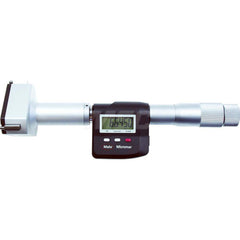 Mahr - Electronic Inside Micrometers; Minimum Measurement (Inch): 2 ; Minimum Measurement (mm): 50 ; Minimum Measurement (Decimal Inch): 2 ; Maximum Measurement (Inch): 2.3500 ; Maximum Measurement (Decimal Inch): 2.3500 ; Maximum Measurement (mm): 60 - Exact Industrial Supply