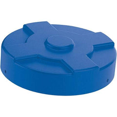 Vestil - 55 Gal, Polyethylene Drum Cover - 24-3/4" Diam, Rigid Smooth Liner - Caliber Tooling