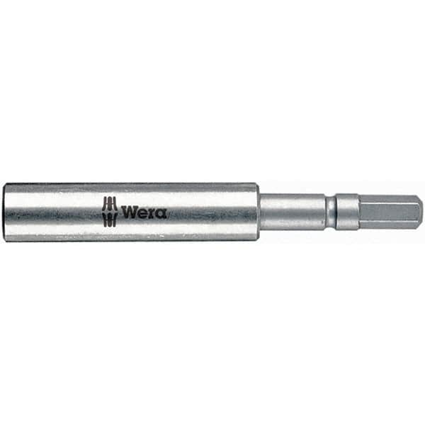 Wera - 1/4" Bit Holder - 1/4" Drive, 3-3/4" OAL - Caliber Tooling