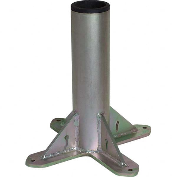 OZ Lifting Products - Davit Crane Bases Base Type: Pedestal Base Finish/Coating: Zinc Plated - Caliber Tooling