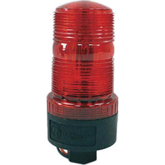 Railhead Corporation - Strobe & Flashing Lights Light Type: Single; Double; Quad; Revolving Lens Color: Red - Caliber Tooling