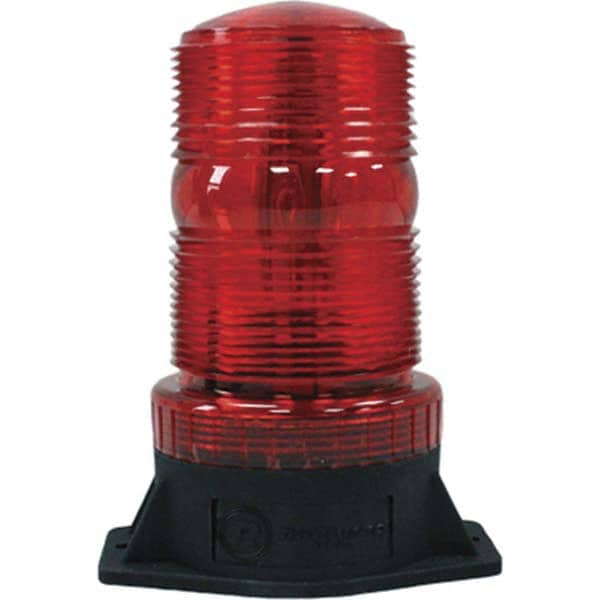 Railhead Corporation - Strobe & Flashing Lights Light Type: Single; Double; Quad; Revolving Lens Color: Red - Caliber Tooling