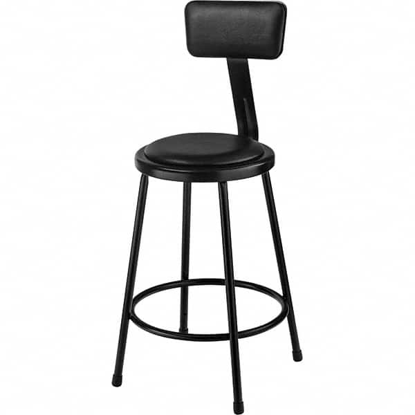 NPS - Stationary Stools Type: Fixed Height Stool w/Adjustable Height Back Base Type: Steel - Caliber Tooling