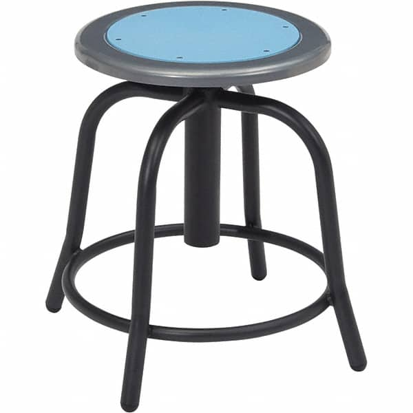 NPS - Swivel & Adjustable Stools Type: Adjustable Height Swivel Stool Base Type: Steel - Caliber Tooling