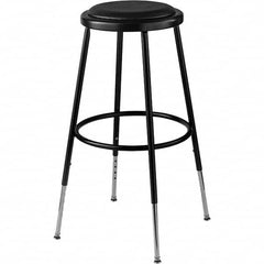 NPS - Swivel & Adjustable Stools Type: Adjustable Height Stool Base Type: Steel - Caliber Tooling