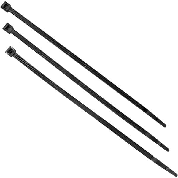 Steiner - Black Welding Screen Adjustable Plastic Ties - Use with Welding Curtains & Screens - Caliber Tooling