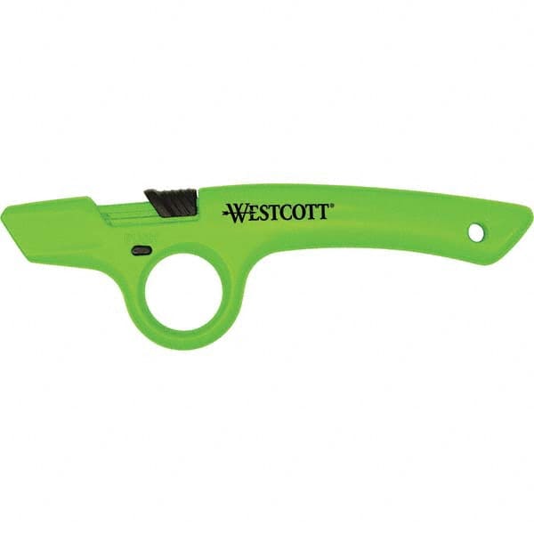 Westcott - Utility Knives, Snap Blades & Box Cutters Type: Safety Cutter Blade Type: Retractable - Caliber Tooling