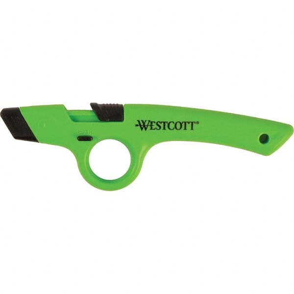 Westcott - Utility Knives, Snap Blades & Box Cutters Type: Safety Cutter Blade Type: Retractable - Caliber Tooling