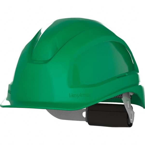 HexArmor - ANSI Type I Class E 6-Point Ratchet Short Brim Hard Hat - Caliber Tooling