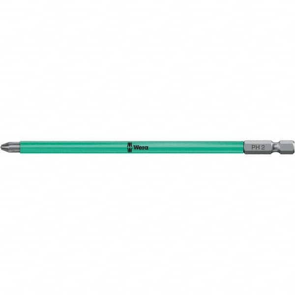 Wera - Phillips Screwdriver Bits Type: Phillips Bit Point Size: 2 - Caliber Tooling