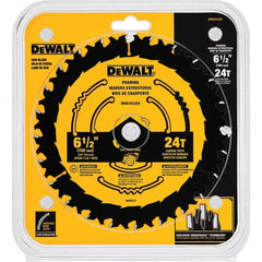 DeWALT - Wet & Dry-Cut Saw Blades Blade Diameter (Inch): 6-1/2 Blade Material: Carbide-Tipped - Caliber Tooling