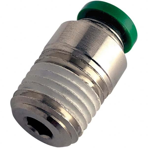 Parker - Metal Push-To-Connect Tube Fittings Type: Male Connector Tube Outside Diameter (Inch): 0.25 - Caliber Tooling