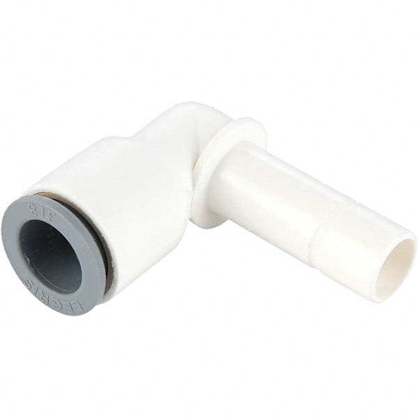 Parker - Plastic Push-To-Connect Tube Fittings Type: Plug-In Elbow Tube Outside Diameter (Inch): 3/8x1/4 - Caliber Tooling