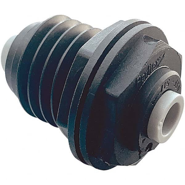 Parker - Plastic Push-To-Connect Tube Fittings Type: Bulkhead Union Tube Outside Diameter (Inch): 1/4 x 1/4 - Caliber Tooling